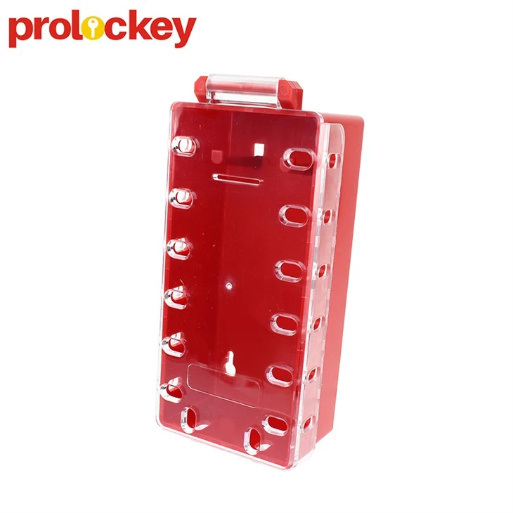 LOTO Cutie de blocare a grupului din plastic industrial LK32